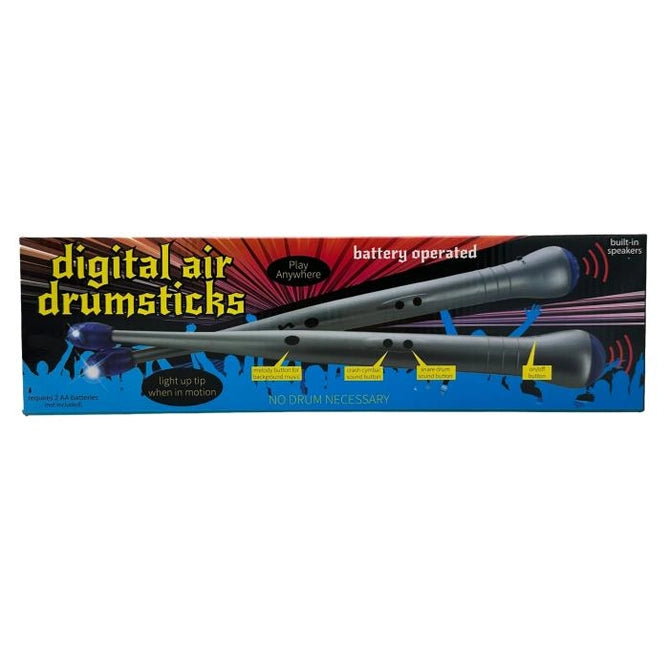 Box of digital air drumsticks.